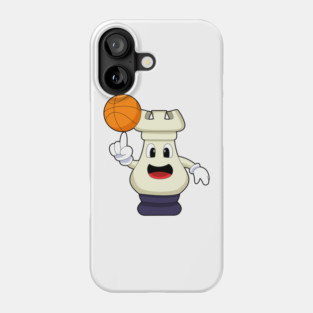 Chess piece Rook at Basketball Sports Phone Case