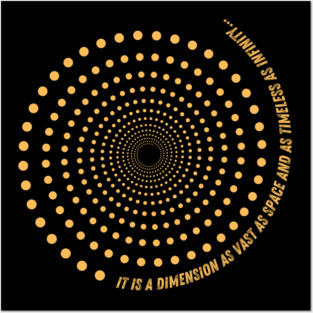 Twilight Zone Science-Fiction Hommage Posters and Art