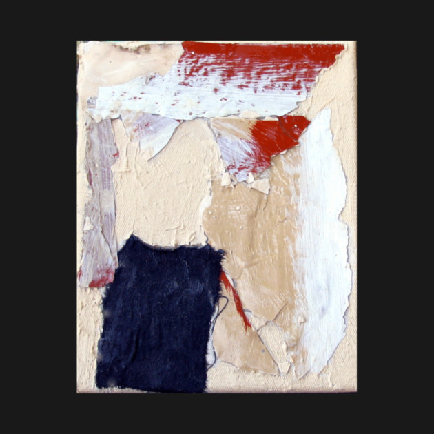 Jupiter Inspired Abstract Collage – Textured Mixed Media Artwork by DonWillisJrArt