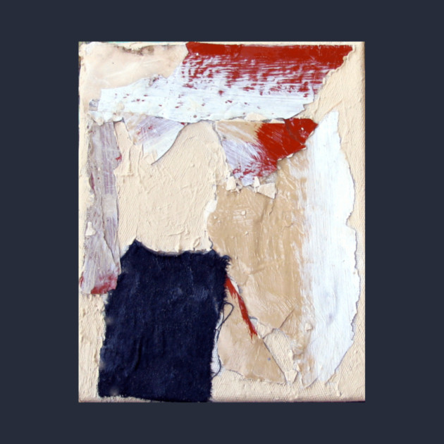 Jupiter Inspired Abstract Collage – Textured Mixed Media Artwork by DonWillisJrArt