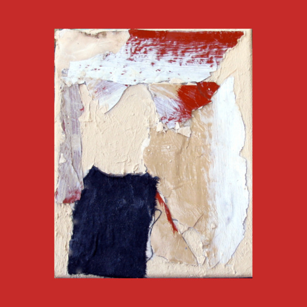 Jupiter Inspired Abstract Collage – Textured Mixed Media Artwork by DonWillisJrArt