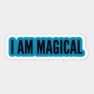 I AM Magical | African American | Black Power Sticker