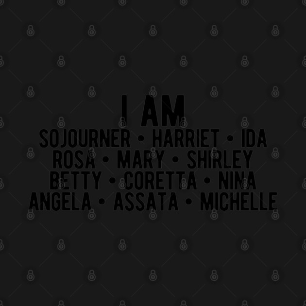 I AM Strong Black Women | Activists | Civil Rights | Black Power by UrbanLifeApparel