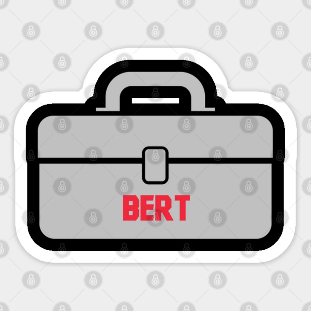 Bert - Luke Danes' toolbox Sticker by Stars Hollow Mercantile