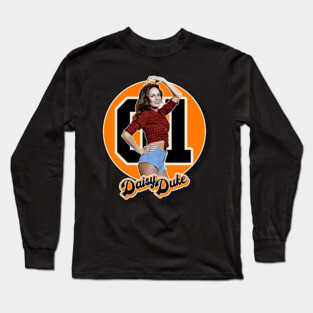 Retro Style Daisy Duke Tribute Long Sleeve T-Shirt