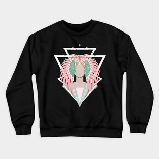 Art Deco rising phoenix Crewneck Sweatshirt