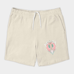 Art Deco rising phoenix Shorts