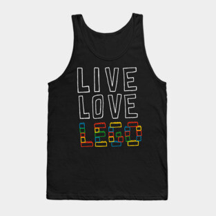 Live Love Lego Tank Top