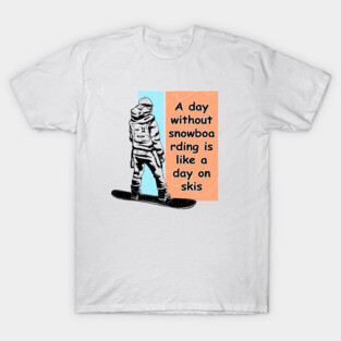 snowboarding T-Shirt