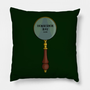 Nancy Drew Horseshoe Bay Pillow