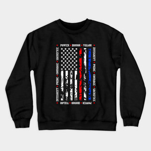 US FLAG Crewneck Sweatshirt