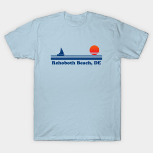 Rehoboth Beach, DE - Sailboat Sunrise T-Shirt