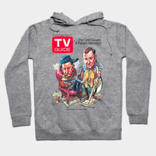 1972 TV Guide Odd Couple cover Hoodie
