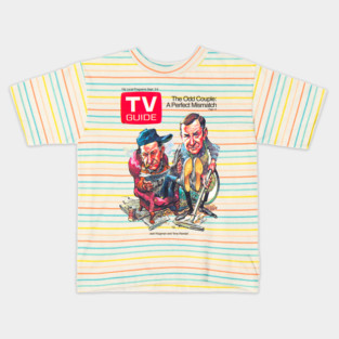 1972 TV Guide Odd Couple cover Kids T-Shirt