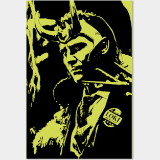 Loki Pop art Posters and Art