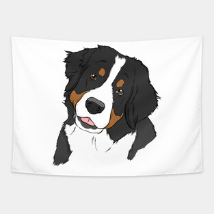 Bernese Mountain Dog Tapestry