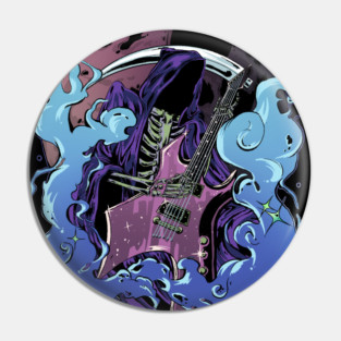 Don't Fear the Reaper (Blue) Pin