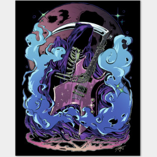 Don't Fear the Reaper (Blue) Posters and Art