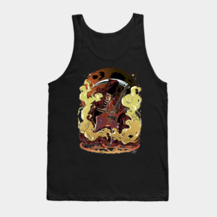 Don't Fear the Reaper (Red) Tank Top
