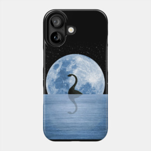 Nessie Starry Night - Loch Ness Monster Phone Case