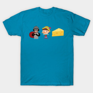 A Thief, A Liar, a Cheese! T-Shirt