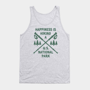 Happiness is Hiking a National Park Tank Top