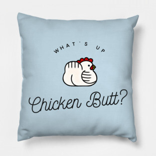 Chicken Butt Pillow
