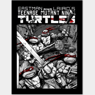 Eastman and Laird's Turtles Posters and Art