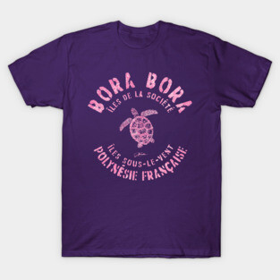 Bora Bora, French Polynesia - sea turtle T-Shirt