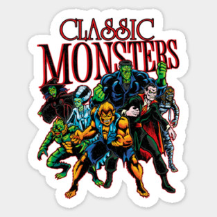 Classic Monsters Sticker