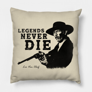 Lee Van Cleef Pillow