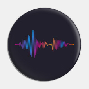 Audio Waveform Pin