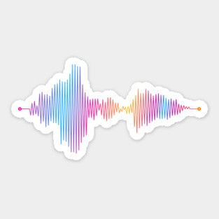 Audio Waveform Sticker
