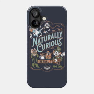 Naturally Curious - Cartoon Alice in Wonderland - Herbal Tea Phone Case
