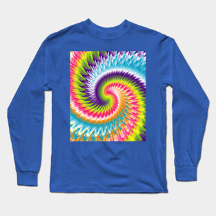 Digital Abstract Long Sleeve T-Shirt