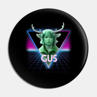 Gus Retro 80's Triangle Sweet Tooth Pin