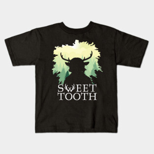Sweet Tooth Silhouette Kids T-Shirt