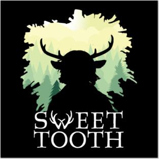 Sweet Tooth Silhouette Posters and Art