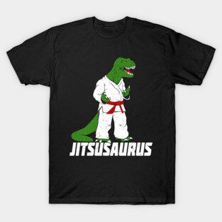 Jitsusaurus Jiu-Jitsu Practitioner Gift T-Shirt