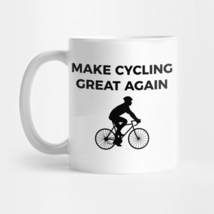 Make cycling great again funny bike Mug