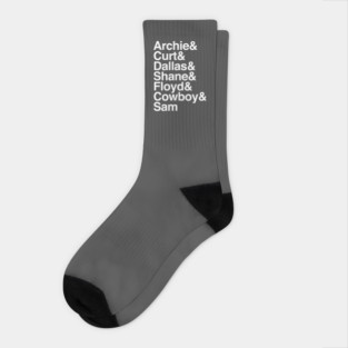 The Boys Of Death Island Ampersand Design Socks