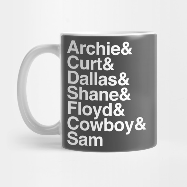 The Boys Of Death Island Ampersand Design by Old Gods of Appalachia