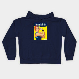 I Can Lift It! Kids Hoodie