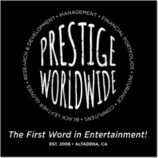 Prestige Worldwide (all-white) Posters and Art