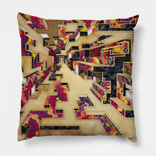 Angular Escher Pillow