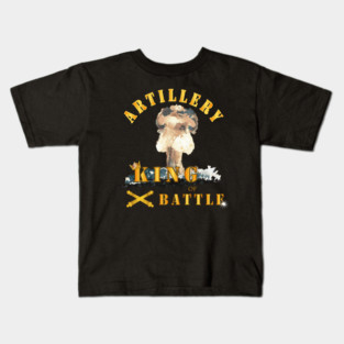 Artillery - King of Battle w Atomic Blast Kids T-Shirt