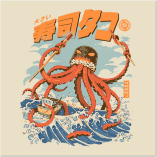 The Tako Sushi Posters and Art