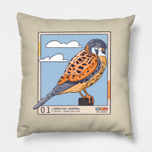 American Kestrel Pillow