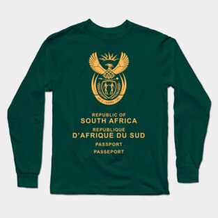 South Africa passport Long Sleeve T-Shirt