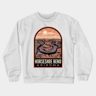 Horseshoe Bend Arizona Crewneck Sweatshirt